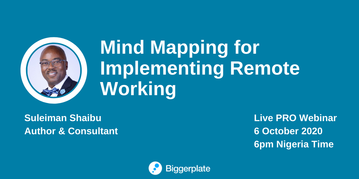Mind Mapping for Implementing Remote Working
