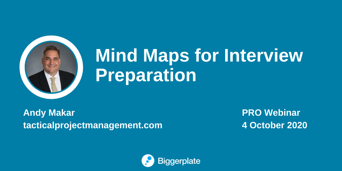 Mind Maps for Job Interview Preparation