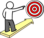 Pointing to target