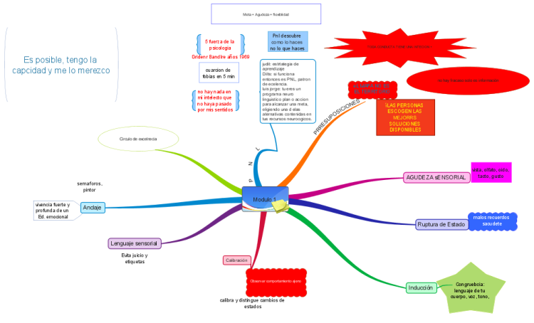 Modulo 1: iMindMap mind map template | Biggerplate