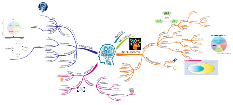 Gedrag en intelligentie: iMindMap mind map template | Biggerplate