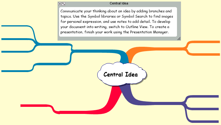 Mind Map Template: Inspiration Mind Map Template | Biggerplate